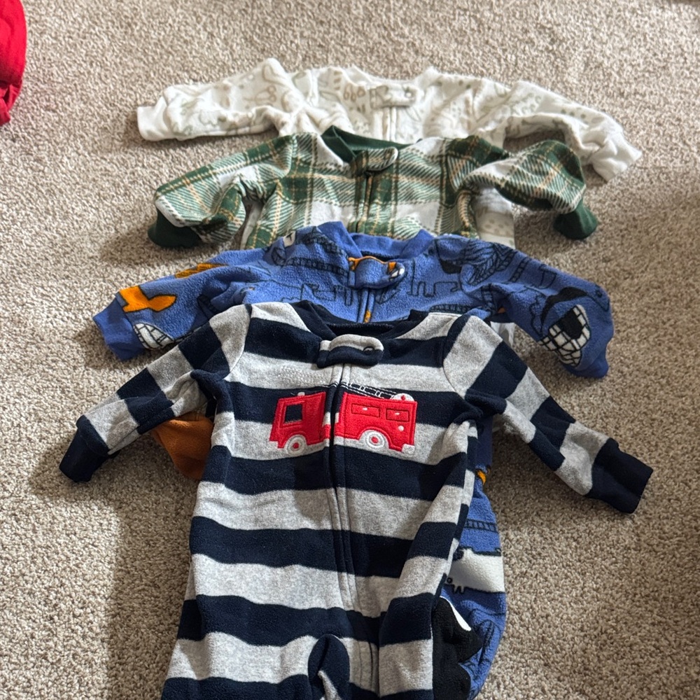 New born warm pajamas